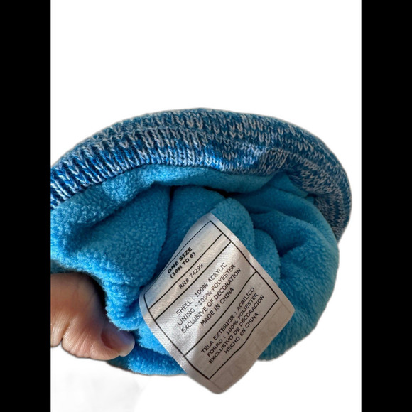 Snozu 18m Jacket Down Fill FauxFur Puffer Hooded Zip Up Fleece with matching hat - Picture 8 of 8